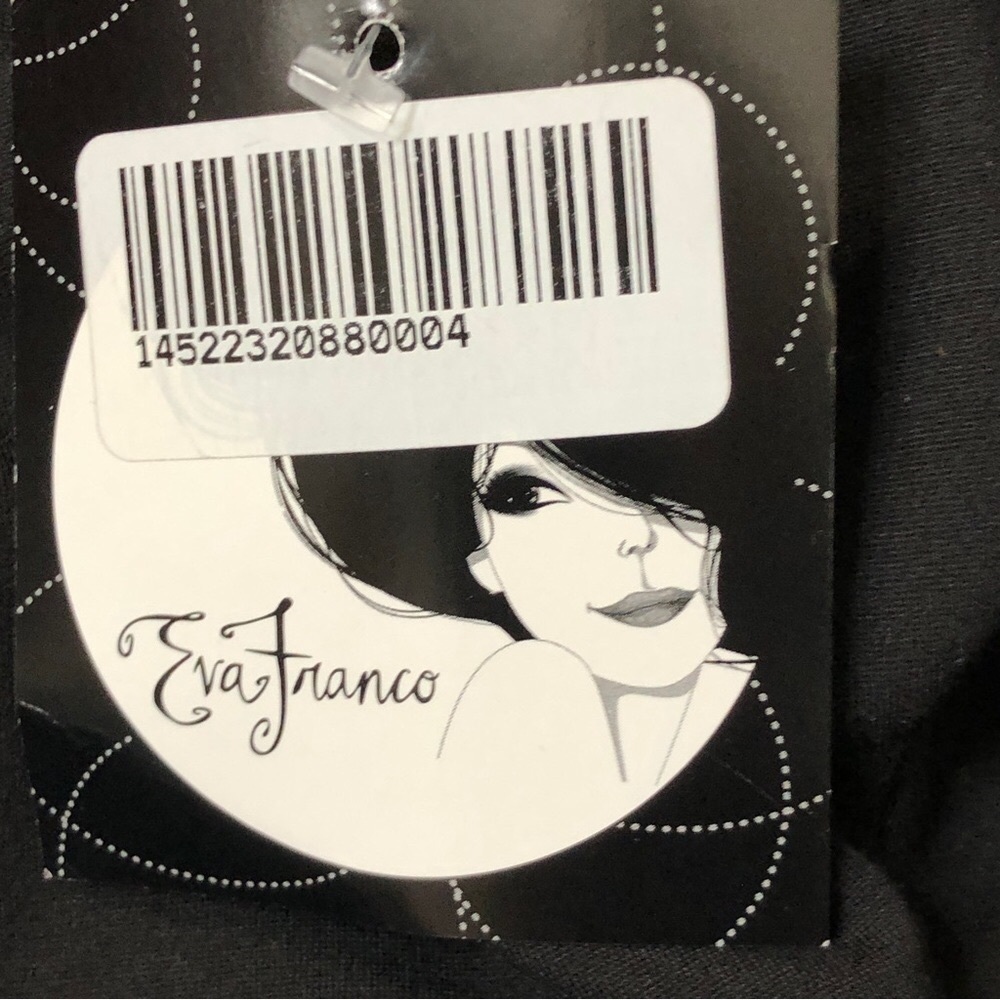 NWT - EVA FRANCO Black Lovey Dress Off the Shoulder Fit & Flare Tulle Size 12 - Picture 11 of 11
